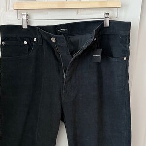 Club Monaco Dark Navy Corduroy Trousers W36